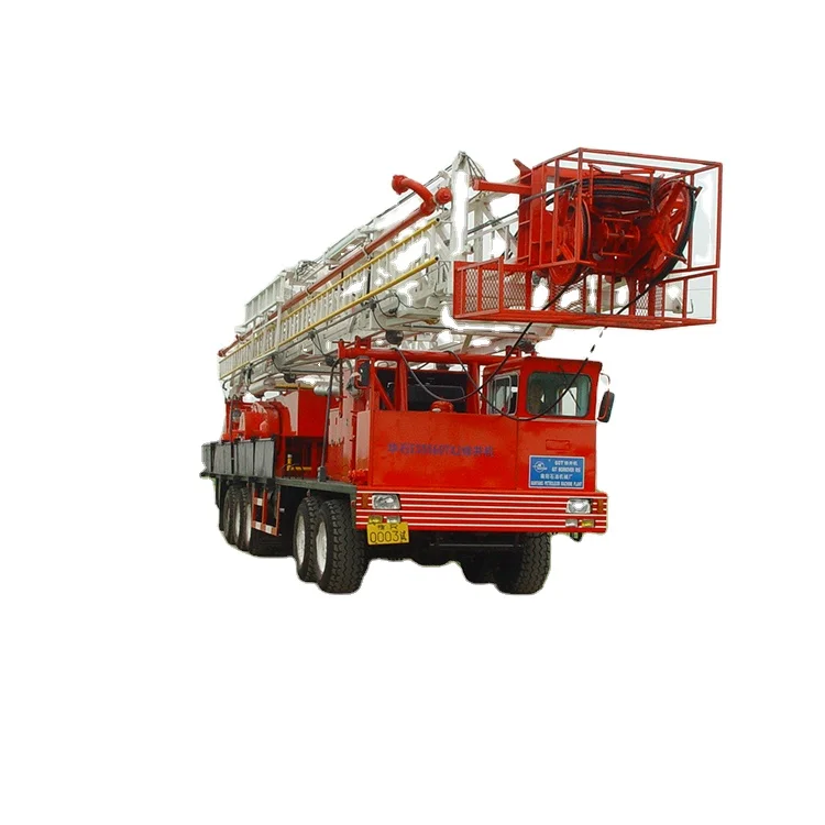 CE zibosino trailer trucks and shackman truck drill sino water well drilling rig For Oversea