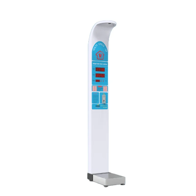 Adult height and weight coin operated body weight scale for pharmacy and clinic