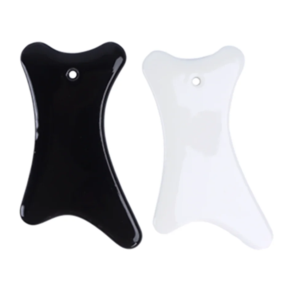 Selling Muscle Lymphatic Scrape Cellulite Original Factory Factory Ceramic Scraper Massage Gua Sha Board