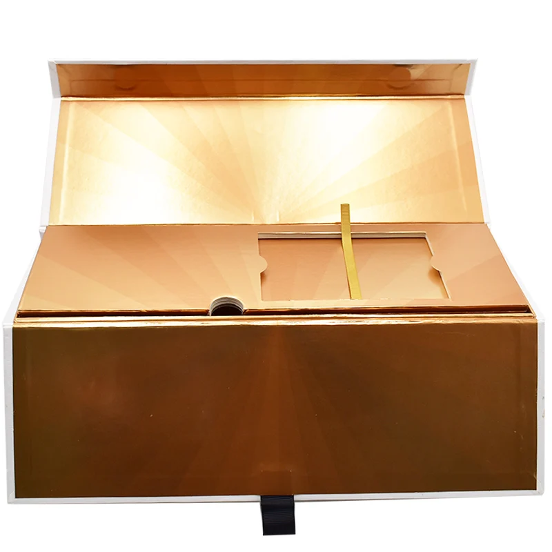 Factory custom champagne and small red wine single packaging cardboard bottle gift box