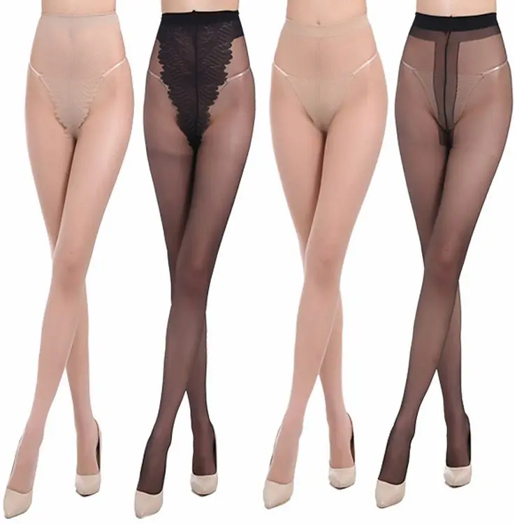 Factory wholesale stockings ultra-thin butterfly file ladies seamless pantyhose stockings