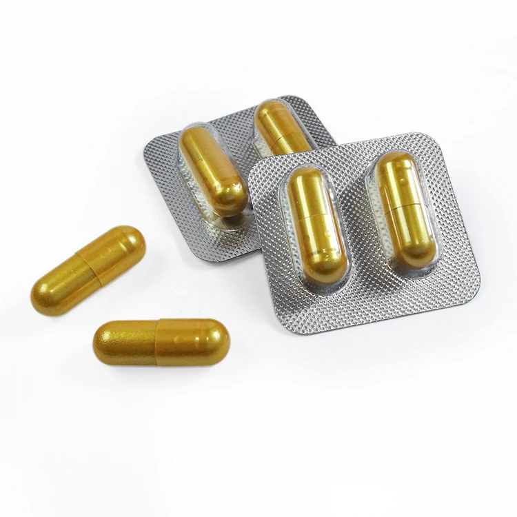 Male health supplement manufacturer: 2 capsules of herbal supplement gold