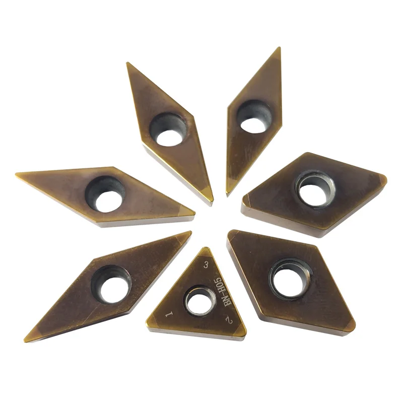 Hot after hard turning gear steel gear sleeve impact resistant cbn blade CNGA WNGA cbn pcd inserts