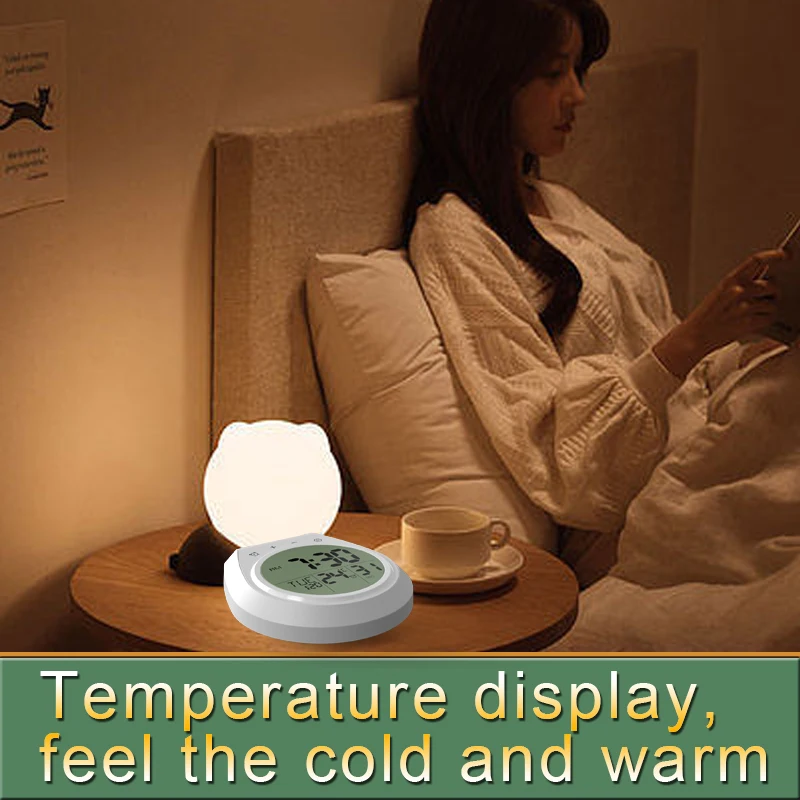 2710 Waterproof Shower Clock Washroom Timer Suction bathroom Wall Hygrometer Thermometer smart digital alarm clock