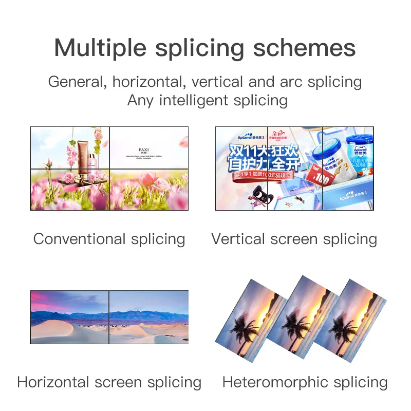 Super Thin Lcd Hd Splicing Screens Outdoor Giant Stage 4k Led Video Wall Indoor