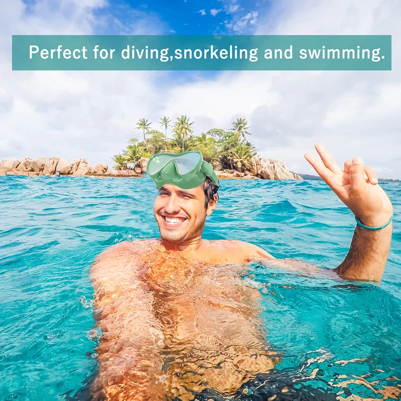 Adult Scuba Diving Masks Gear Freediving Spearfishing Glasses Custom Logo Color Diving mask