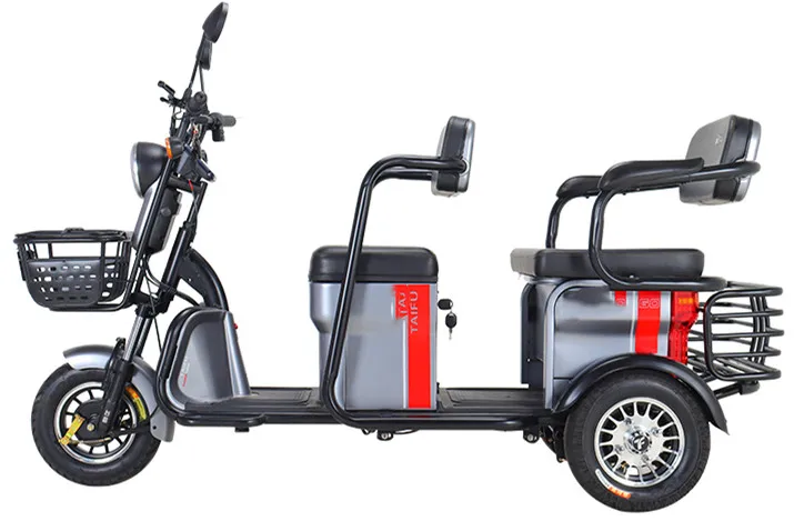 Electric Tricycle with Fashion Apperance 3 Wheel scooter for Adult Use