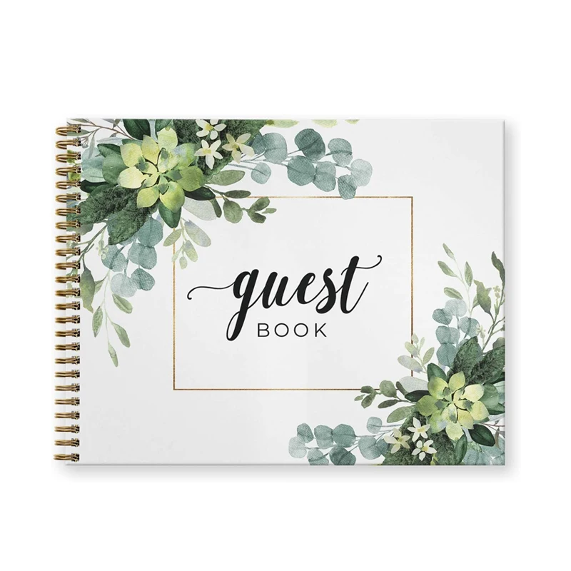 SM-JZ052  good quality custom-made funeral register book funeral guest book for condolence remembrance