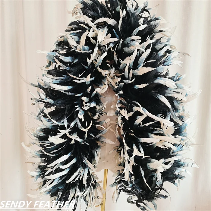 Настраиваемое 2-тоновое петушиное перо боа Самба