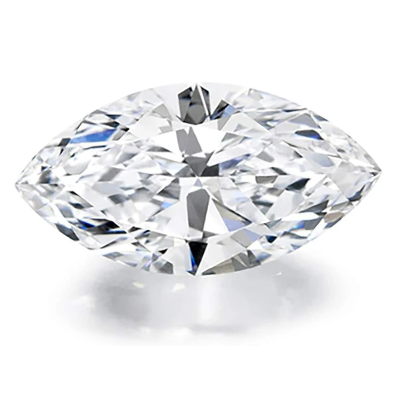 Moissanite Stone Loose Diamond 1CT-3CT D Colorless Brilliant Marquise Cut VVS Clarity Gemstones For Engagement Wedding Jewelry