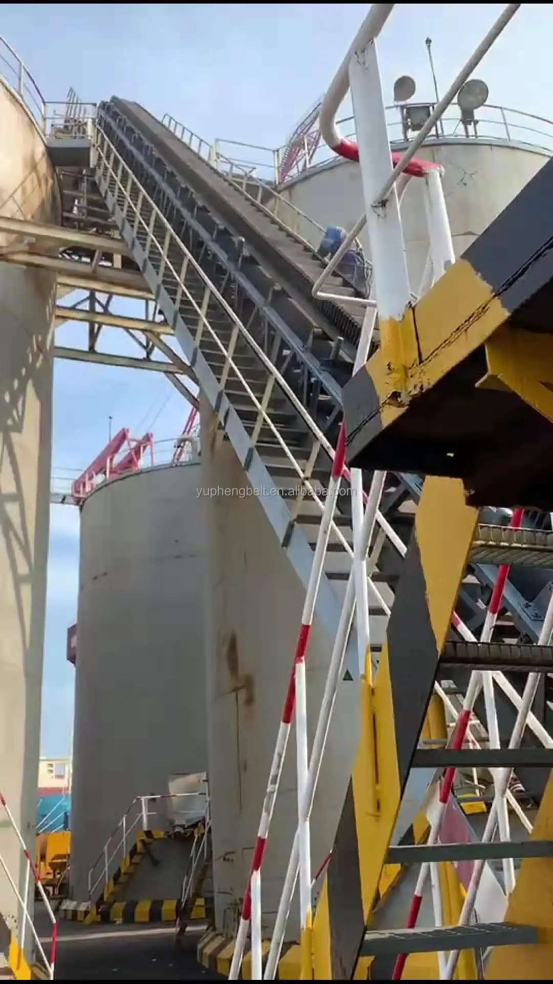 2024 Popular Product Conveyor Belt With Corrugate And Baffle Width 800 MM 24 MPA