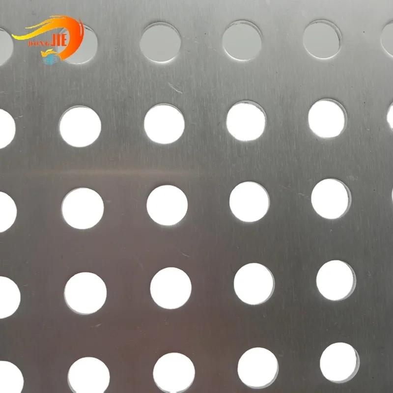 Custom round hole perforated metal mesh building sheet