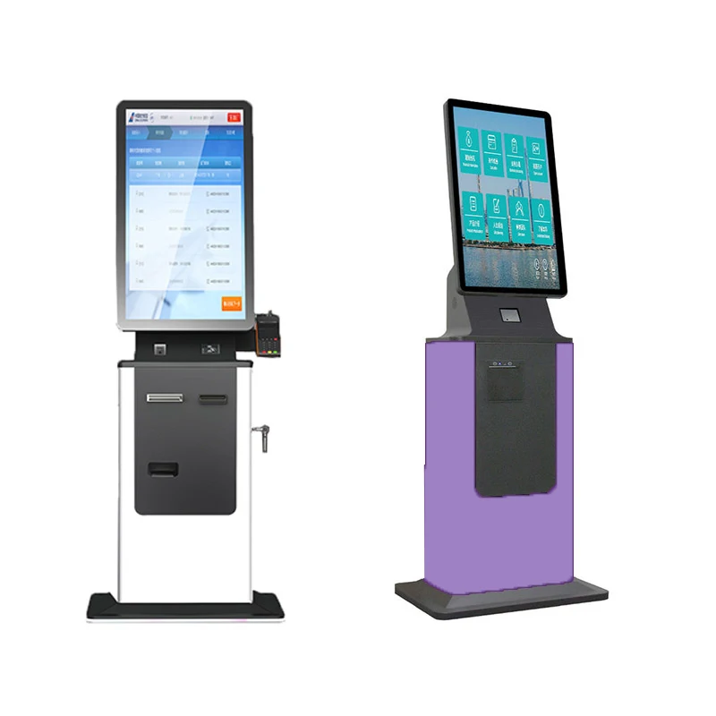 Crtly  Automatic self service ordering payment kiosk machine/bill payment kiosk/Card Reader cash Payment Kiosk Terminal