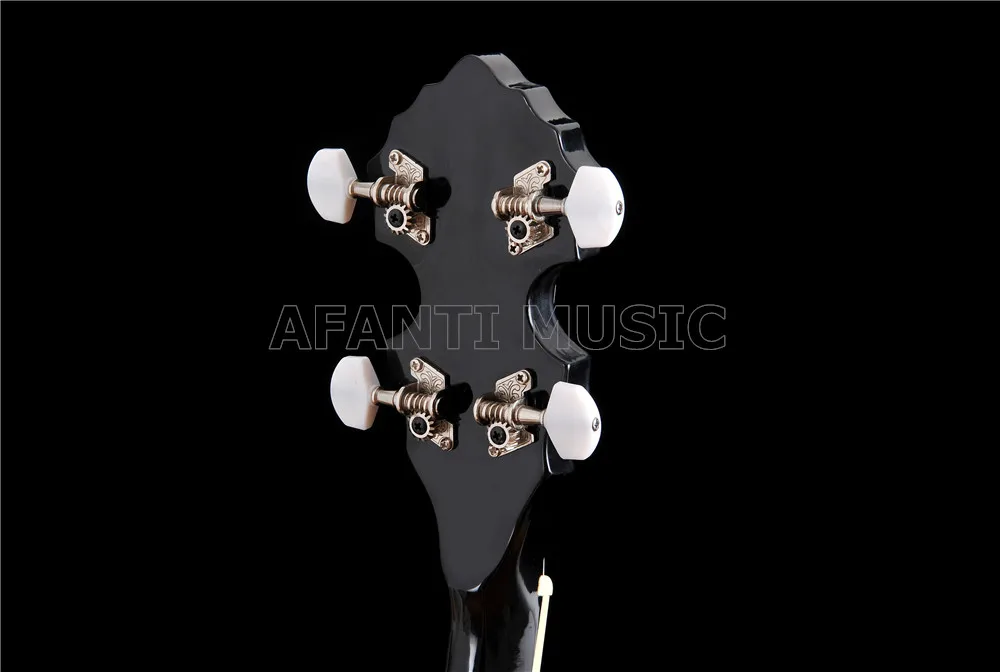Blue Grass cheap price Afanti black color 5 Strings banjo musical instruments