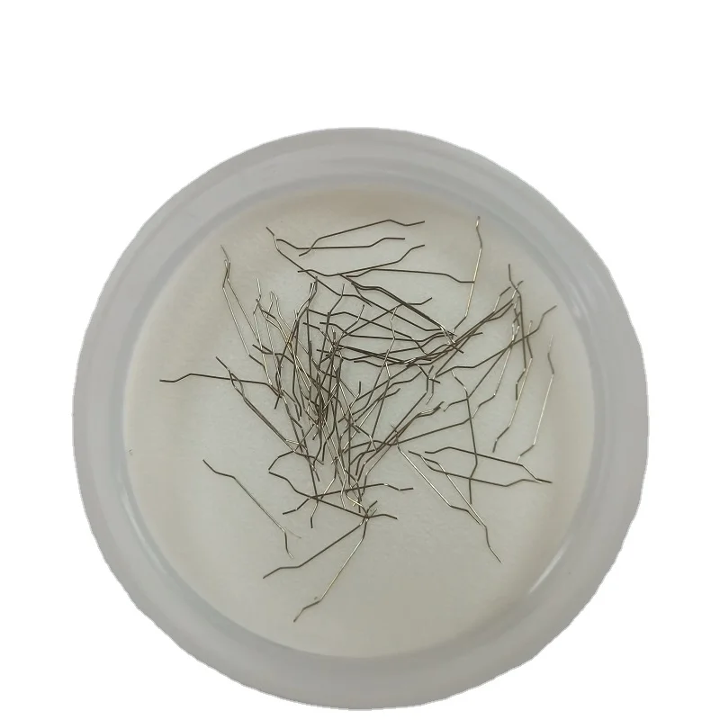 UHPC  Steel Fiber 02 mm Diameter 13 mm Long Stainless Steel Fiber GSF for UHPC Projects Steel Fiber