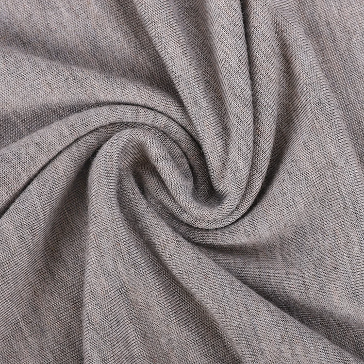 
new design elasticity pink Absorb water cotton spandex interlock knitted Viscose Rayon Fabric 