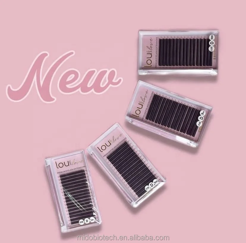 2023 Lami best selling product lash extension mix tray soft PBT individual lash tray premium quality mink eyelash extension tray