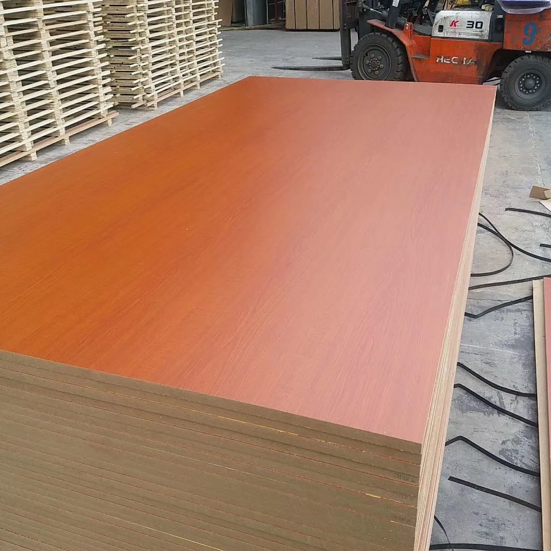 Laminated melamine MDF 3mm 4mm 5mm 6mm 9mm 12mm 15mm 16mm 17mm 18mm