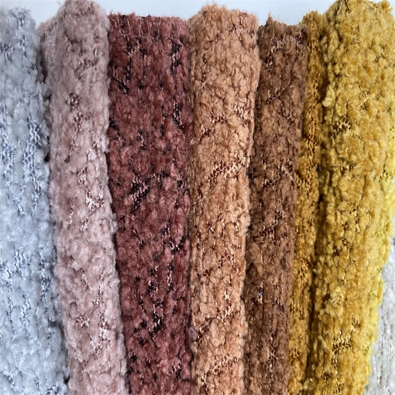 Home textile fabric upholstery fabric for sofa winter hot selling plush velvet fabric