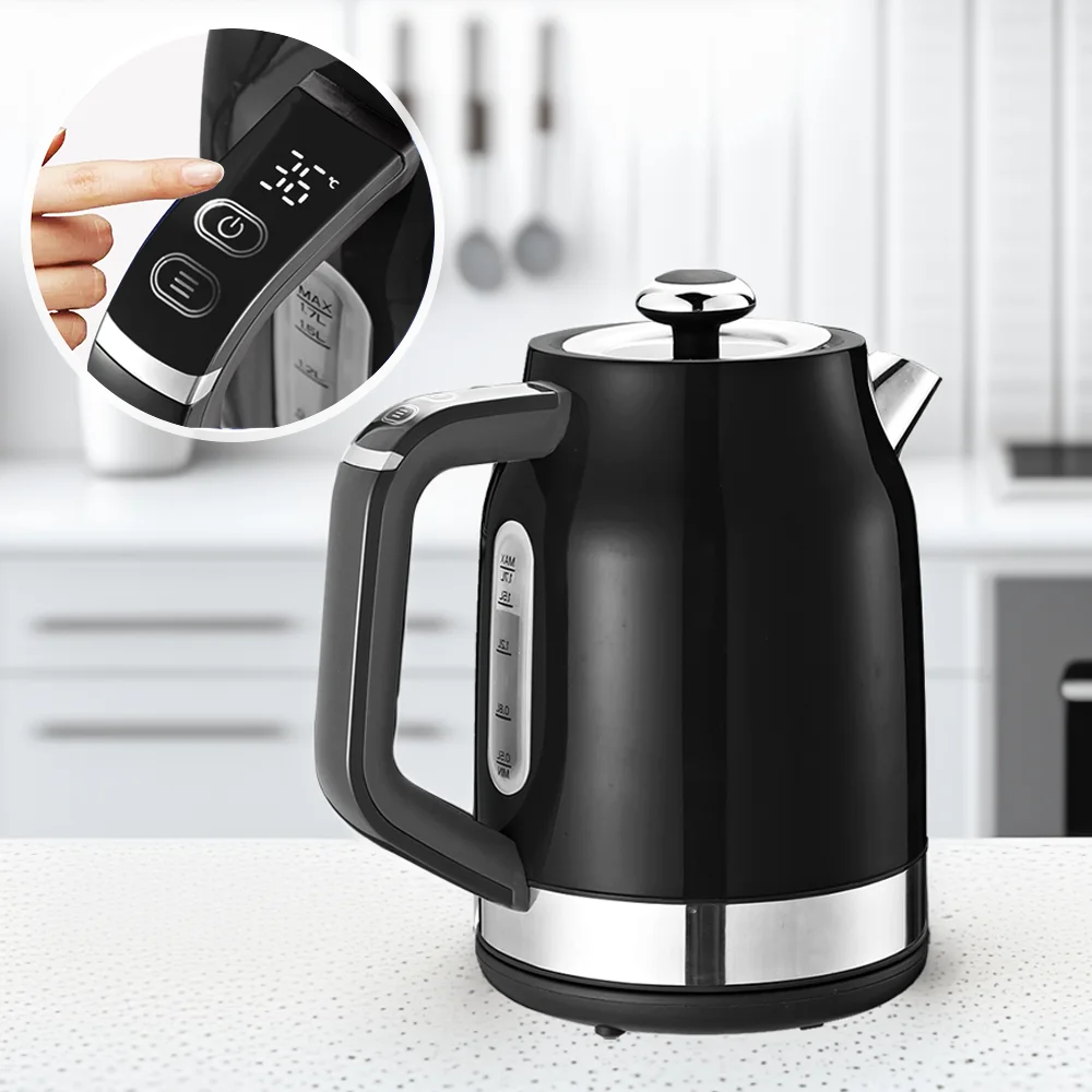 Smart Jug Colored Electric Kettles Hot Water Heater Boiler Black Digital Smart Kettle Temperature Control