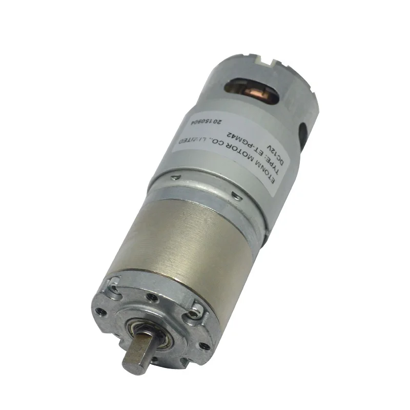 Performance Customized Manufacturer 12V 24V Micro DC Gear Motor Planetary Gearbox