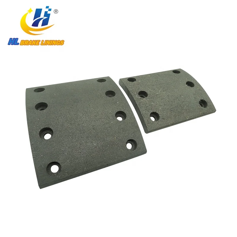 Auto Brake System Drum Truck Brake Lining 19245/19782 Steyr Front and Rear