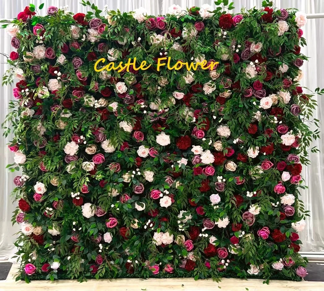 8 футов x 8 футов, рулонная трава, Настенный декор, горячая распродажа, искусственное растение на стену, высокое качество, зеленая трава, фон на стену для мероприятий, Свадебный декор