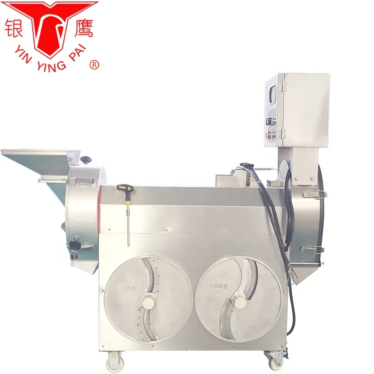
Easy to operate Carrot cabbage cutting blades / onion green long bean processing machine 
