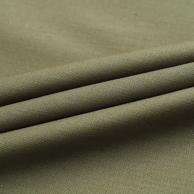 High-Quality Hot-Selling Solid Color genuine linen Premium Comfort Linen Cotton Fabric