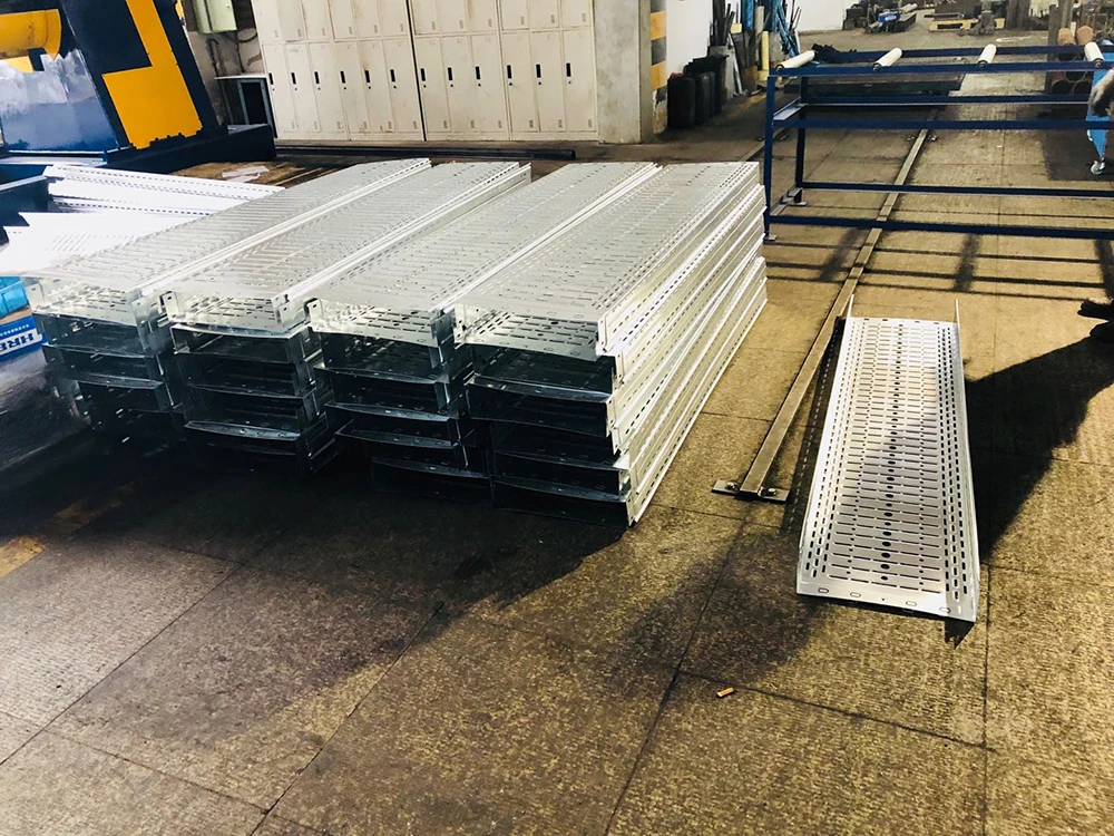 Automatic Roll Forming Machine To Make Cable Tray Cable Tray Making Machines Roll Forming Machine