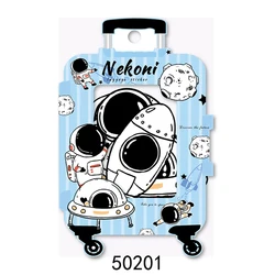 Nekoni Waterproof Sticker Flakes Laptop Decorative Decals Self Adhesive Decals for Stickers Pack Animal Luggage Decals