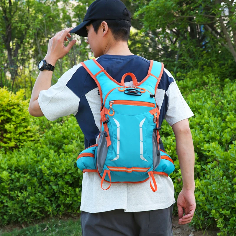 Cross-border trendy outdoor multifunctional waterproof hiking climbing running trail cycling backpack