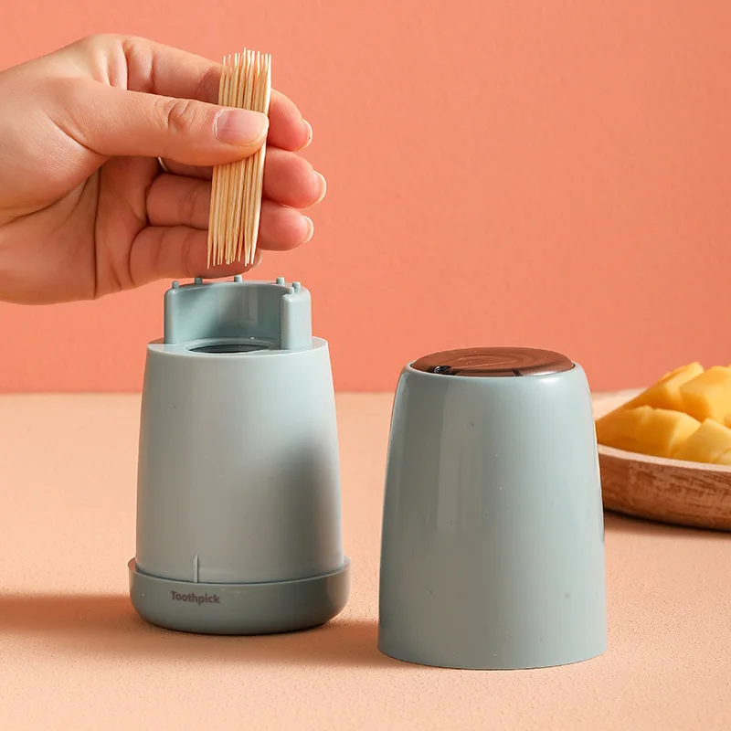Kitchen Accessories Portable Plastic Toothpick Boxes Holder