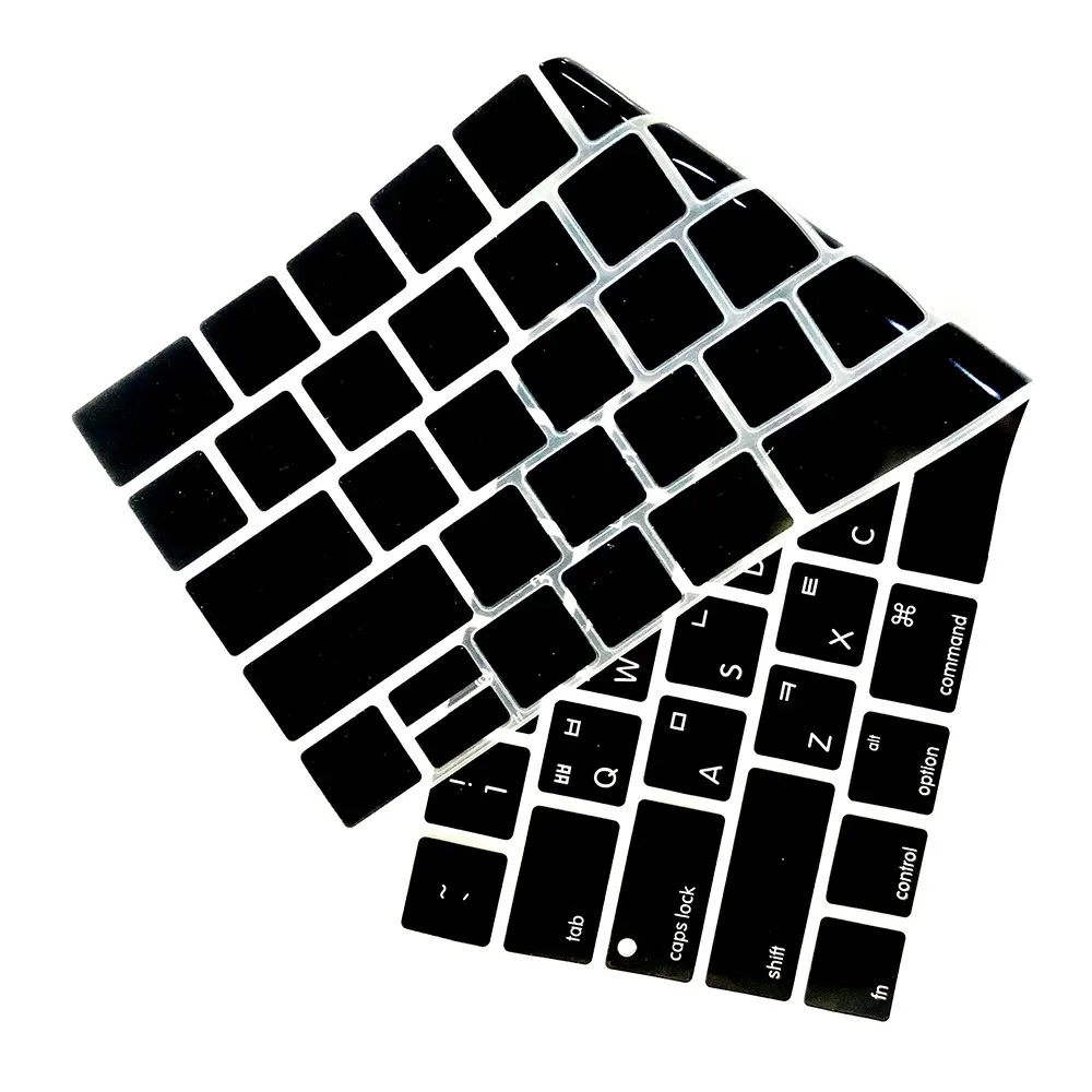 Корейский чехол для клавиатуры ноутбука Macbook pro 13/15 (2017-2019) защитная пленка