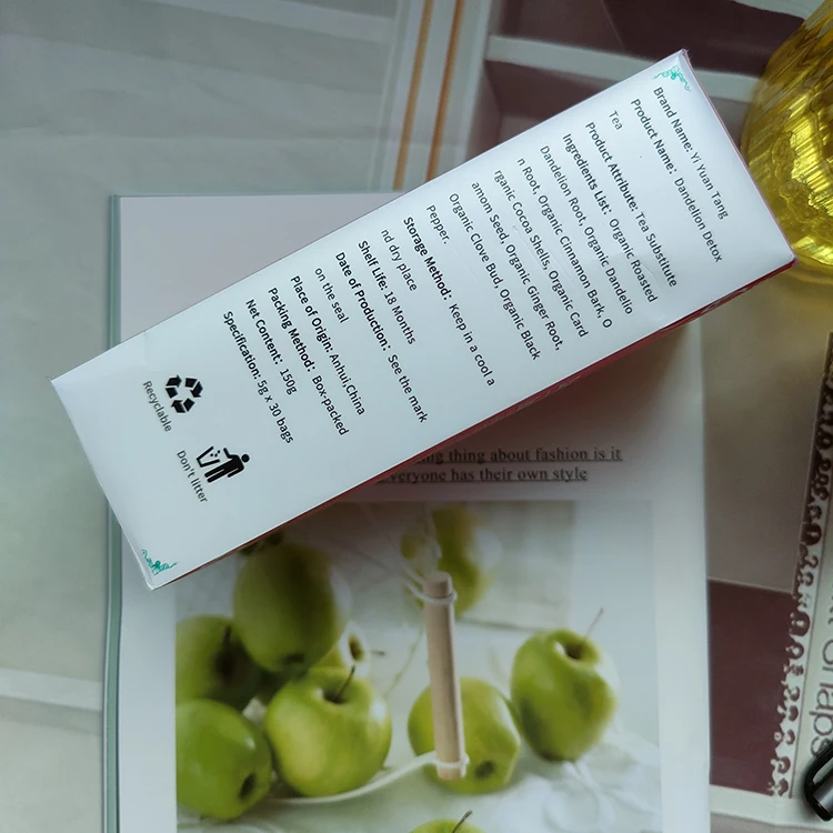 
Dandelion Detox Tea Premium Organic Raw Dandelion Root Digestive Tea - Vitamin Rich Teabags to Cleanse & Help Boost Immunity 