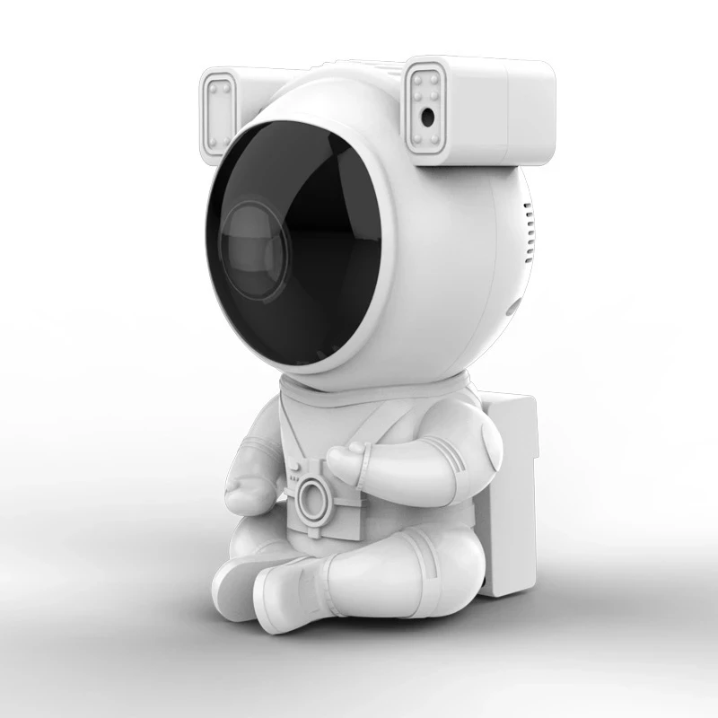 Factory planetarium sky Lovely setting led mini laser Astronaut star night light lamp galaxy projector with base