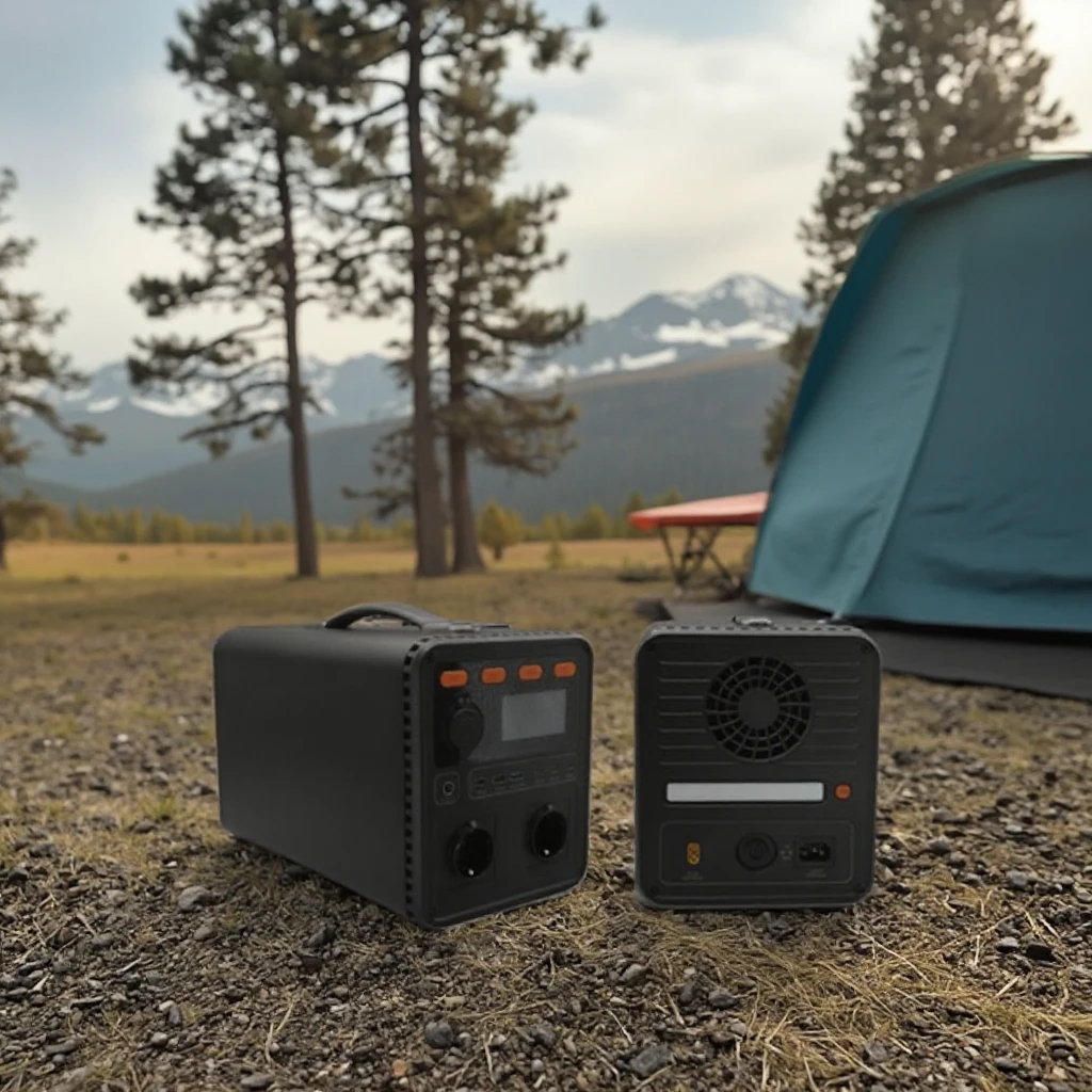 Smart home 1000w 1200w 1500w portable energy power station solar power station portable mobile generator with ups function