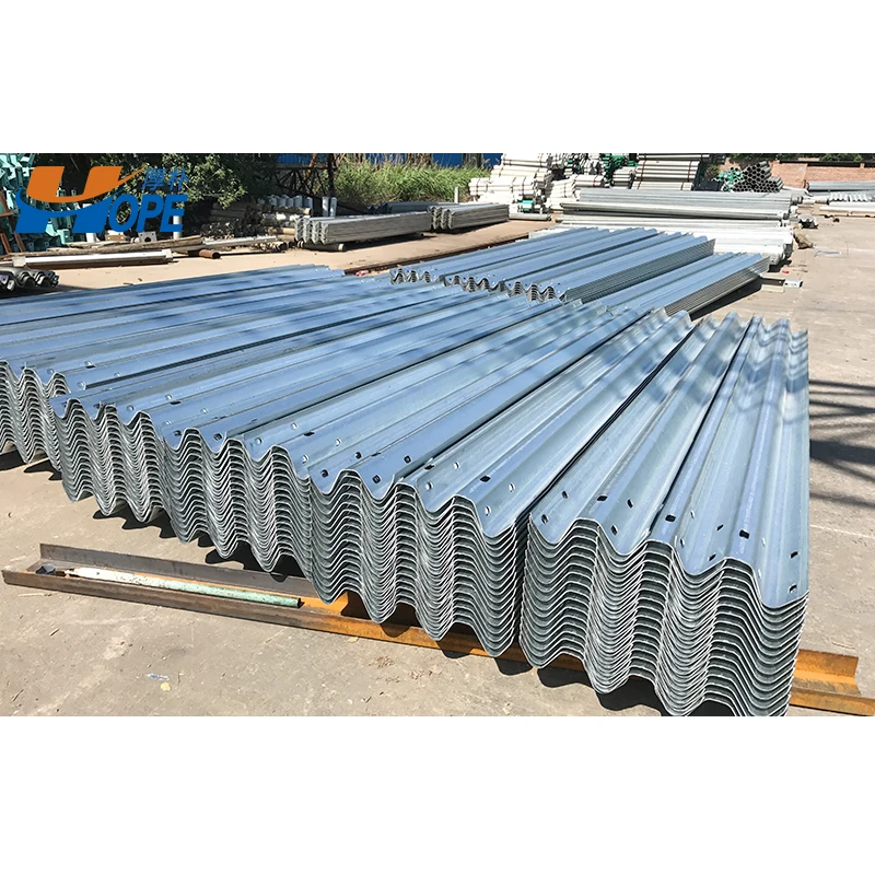W Beam Guardrail Roadside Guardrails Barriers Metal Barriers For Highway Fence Beam
