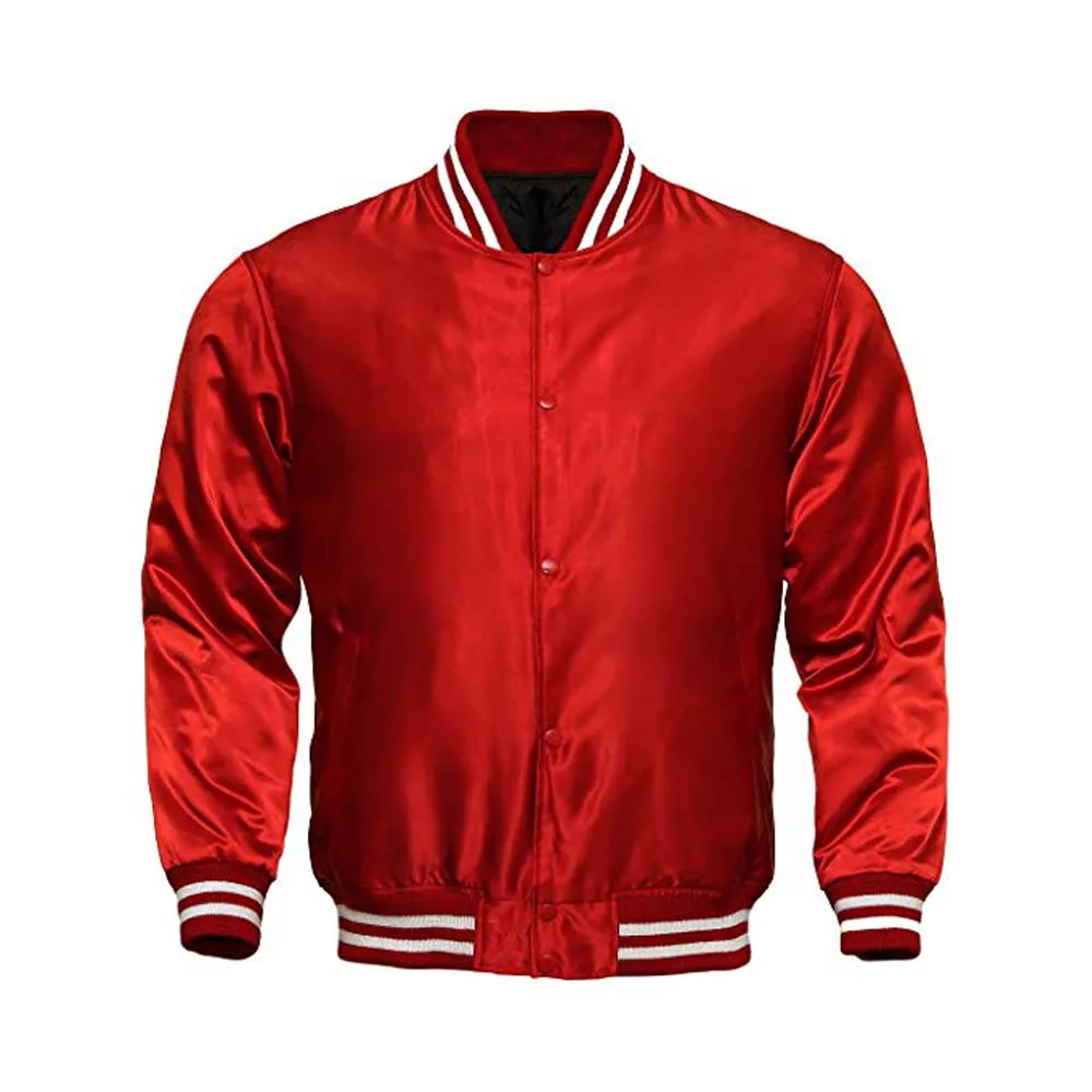 
custom letterman jackets winter quilted college satin jacket 7 days sample order support 