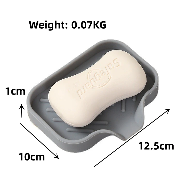 2024 Multipurpose Non scratch Steel Scrubbers Soap Dish washing Scrubbing Tools Kitchen Pads Cleaning Silicone