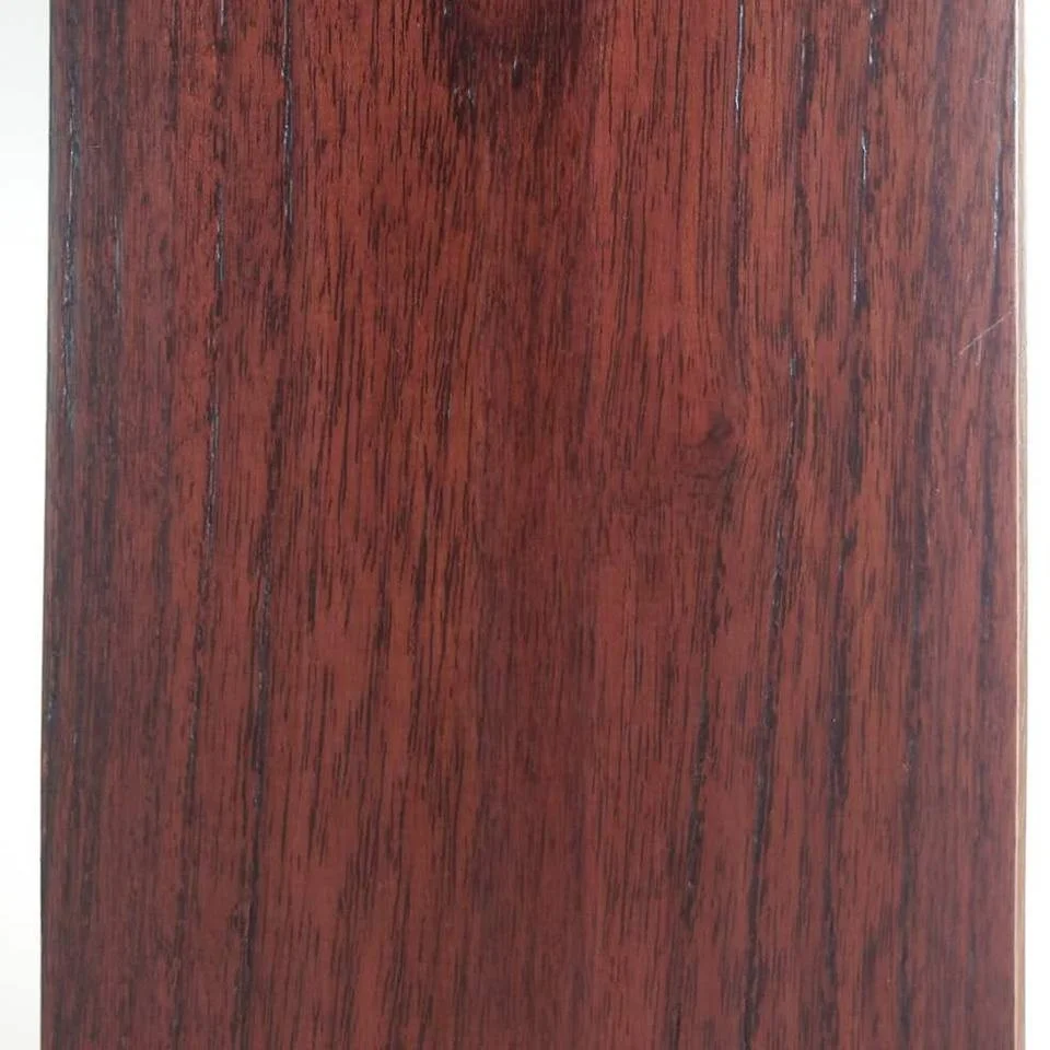 GOLDEN PINE HDF Latest Design 14mm Flat Red Color Solid Hardwood Lock Waterproof Bamboo Wood Flooring