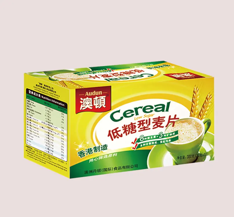 
2021 New hot-selling high-quality Audun instant food breakfast cereal for company 