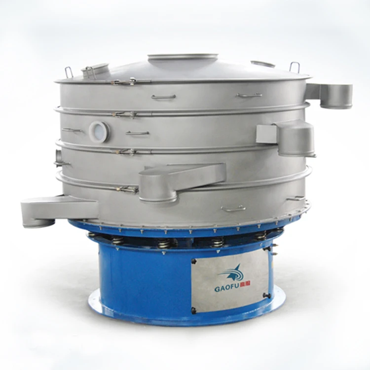 China high precision 1 stage food grade industrial vibrating sieve powder screening machine