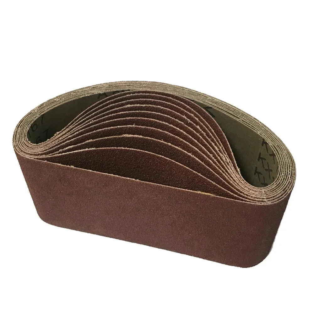 2021 Hot sale Aluminum Oxide Abrasive belt sand belt emery belt for glass, metal, ceramic polish