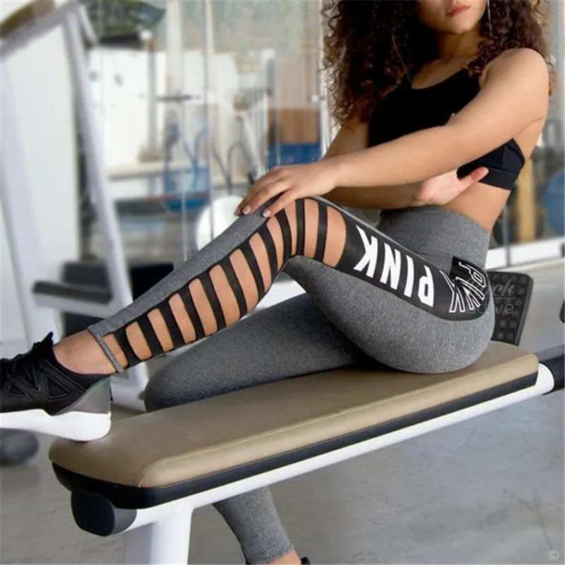 Hot Sell Golden Printing Sport Leggings Yoga Pants Gym Wear Yoga Leggings for women Fitness Feminina Ropa Deportiva Mujer