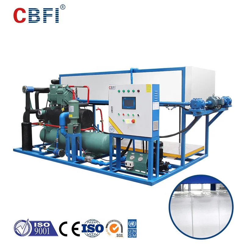 Commercial and Industrial Automatic Ice Block Making Machine For Fishery in Malaysia