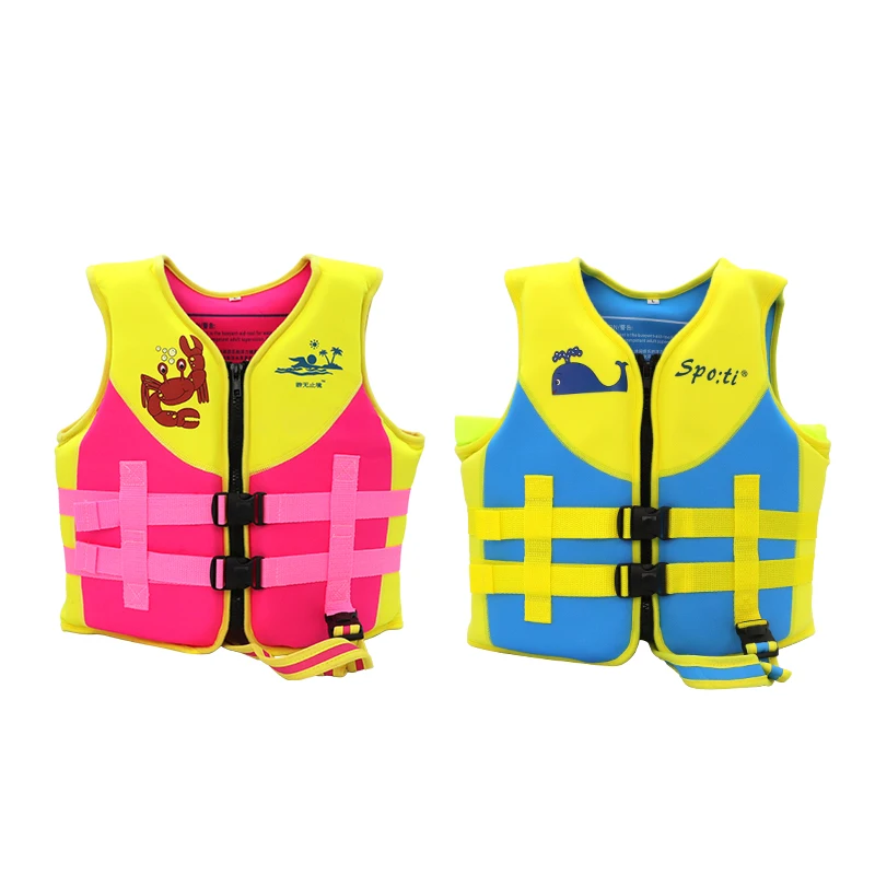 Life saving jacket - inflatable life jacket for marine safety Children