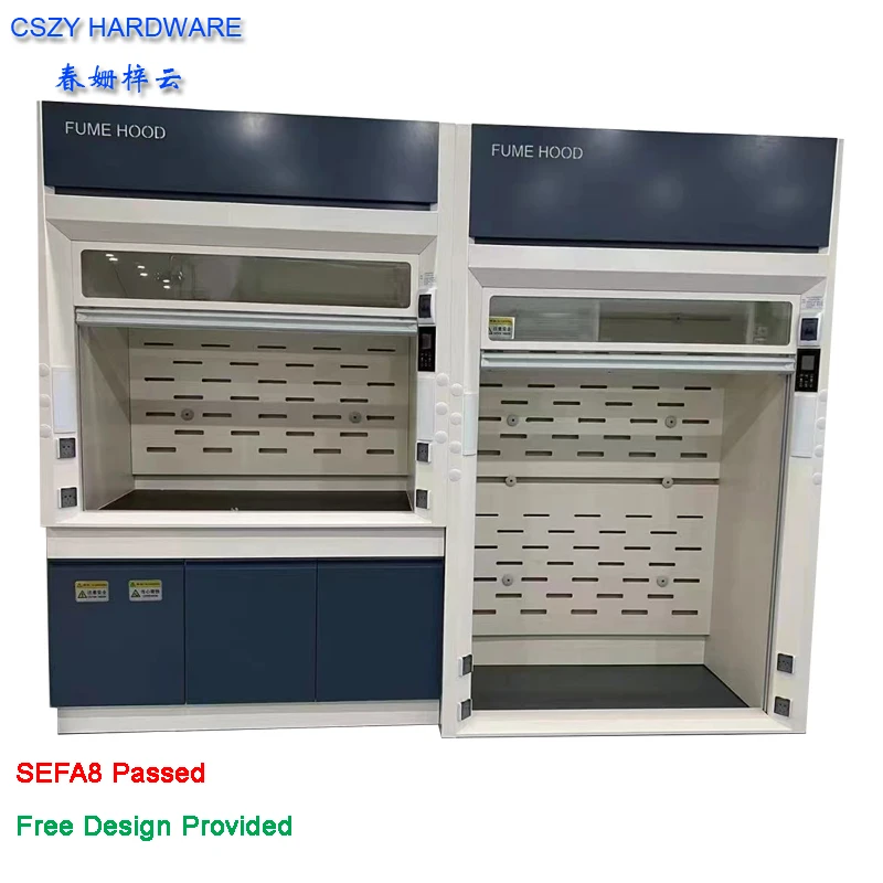 Hot Sale China Full Steel  Chemical Extraction Laboratory Fume Hood
