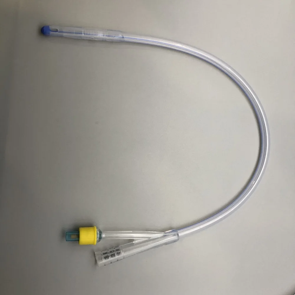 Individual Package urethral catheterication kit 2 way adult silicone foley catheter kit