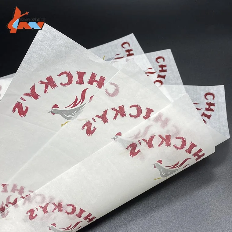 
Greaseproof Burger Food Wrapping Deli Wrap Paper 
